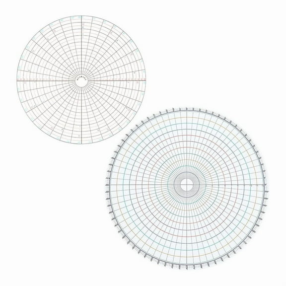 2 Sizes Ceramic Clay Divider Tools Clay Circle Divider Templates for Clay Craft and Design Projects,Suitable for Potters