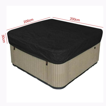 2 Sizes Pool Spa Outdoor Hot Tub SPA Cover Waterproof Dust-Proof UV Resistant