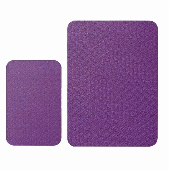 2 Sizes Sewing Machine Muffling Mat and Foot Pedal Mat, Reduce Vibrations Noise and Anti Bounce, 20x15in / 14x9in Sewing Machine Pads