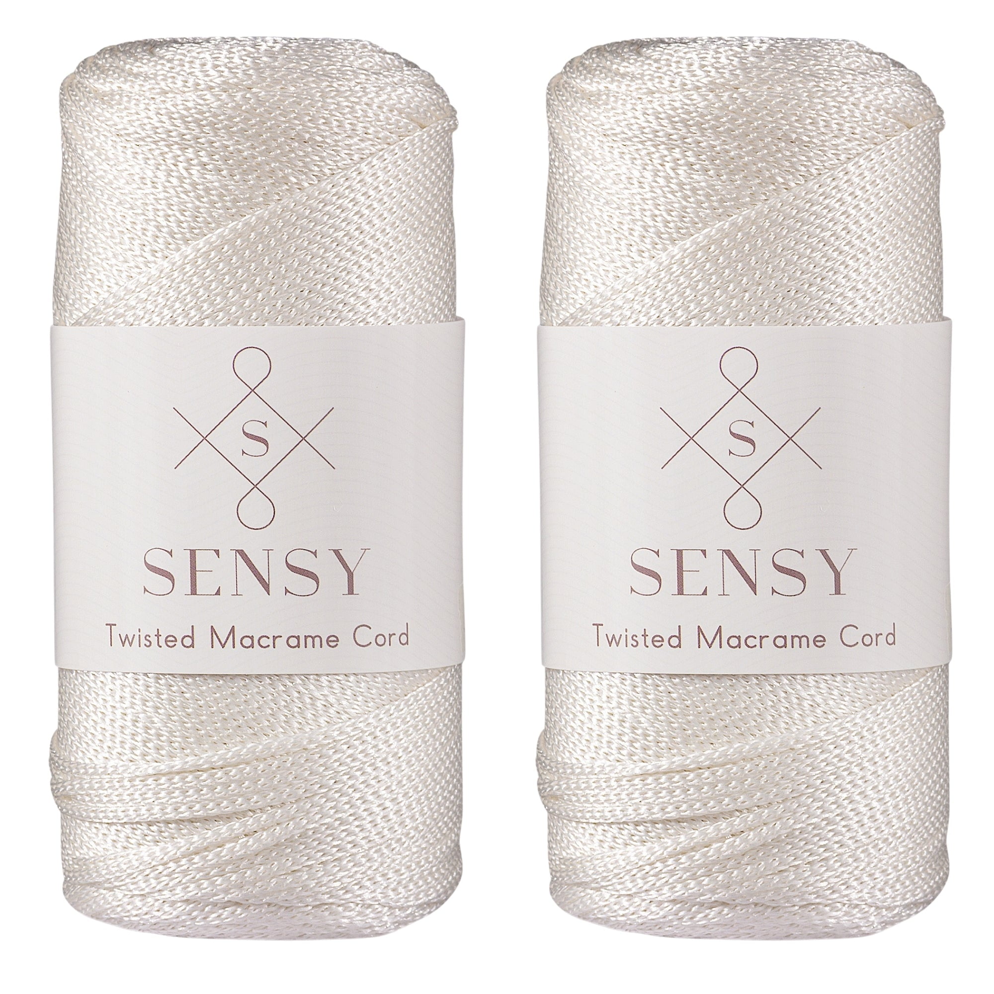 Weak Rope Thread 2d 2 Skeins of Sensy Premium 2mm 251 Yards Polyester Rope 100% ...