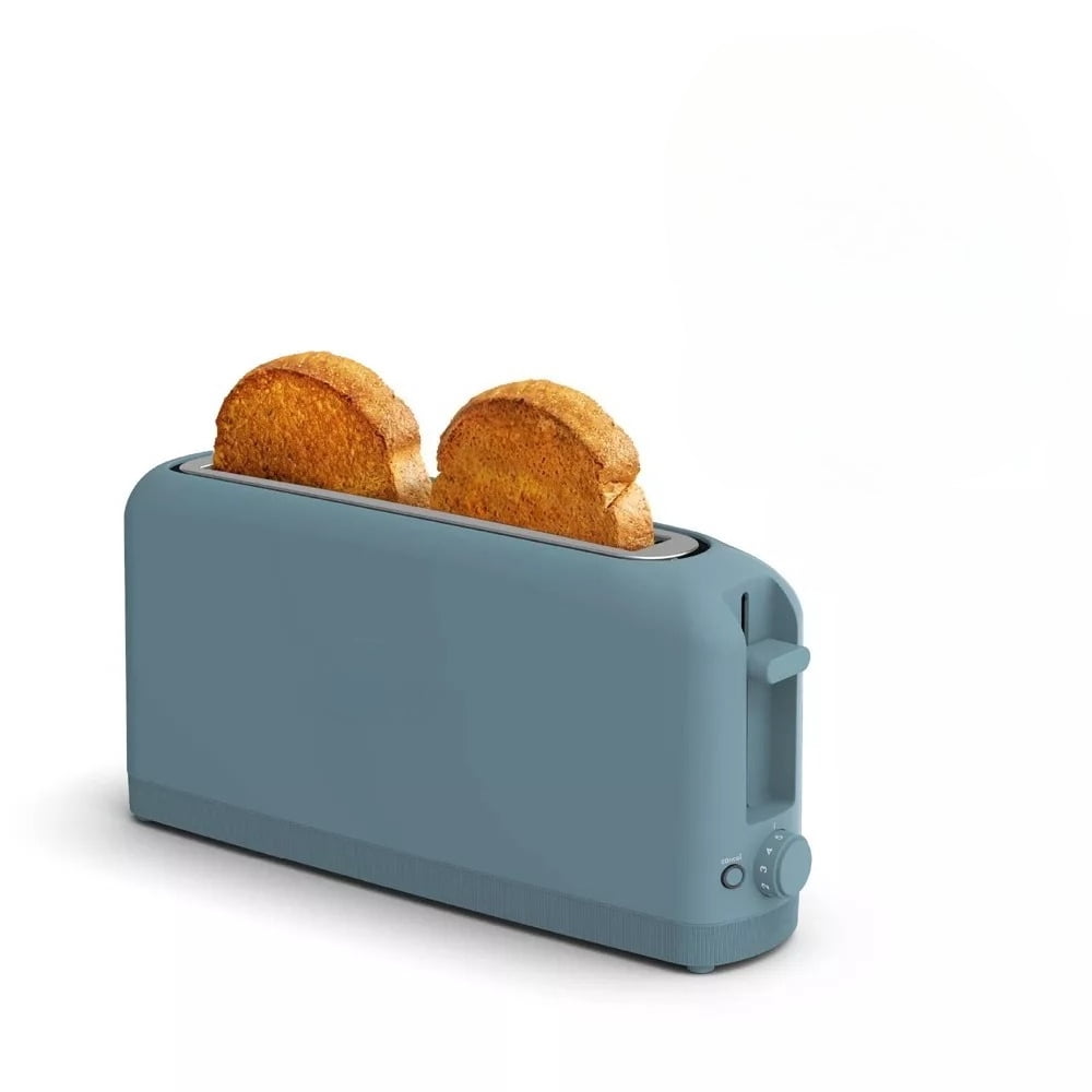 2-Slice Slim Toaster, 900 Watts, Metal Material, 6.85H x 14.88W x 3.58D