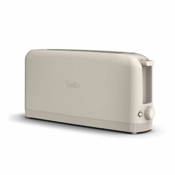 2-Slice Slim Toaster, 900 Watts, Metal Material, 6.85H x 14.88W x 3.58D