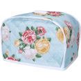 thumbnail image 1 of Numjaw 2 Slice Toaster Cover, Quilted Floral Kitchen Small Appliance Cover for Bread Maker, Microwave Oven, Fits Most Standard 2 Slice Toasters, Kitchen Accessories, 1 of 6