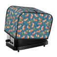 2 Slice Toaster Cover with Pockets, with Flowers Toaster Oven