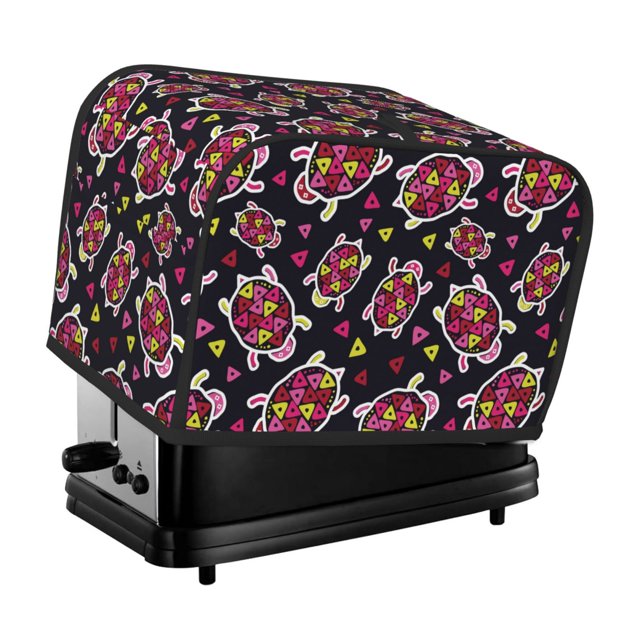 2 Slice Toaster Cover with Pockets, Ladybug winered Toaster Oven Covers