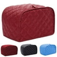 thumbnail image 1 of 2 Slice Toaster Cover, Polyester Fabric Quilted Two Slice Toaster Appliance Dust-proof Cover For Kitchen Small Appliance Dust Cover and Fingerprint Protection, 1 of 7