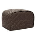 thumbnail image 1 of 2 Slice Toaster Cover, Polyester Fabric Quilted Two Slice Toaster Appliance Dust-proof Cover For Kitchen Small Appliance Dust Cover and Fingerprint Protection, 1 of 5