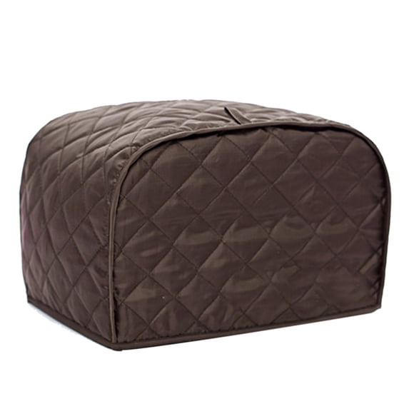 2 Slice Toaster Cover, Polyester Fabric Quilted Two Slice Toaster Appliance Dust-proof Cover For Kitchen Small Appliance Dust Cover and Fingerprint Protection