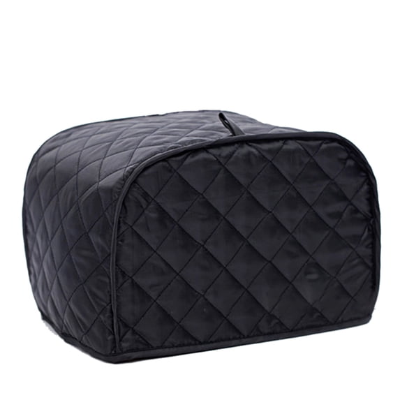 2 Slice Toaster Cover, Polyester Fabric Quilted Two Slice Toaster Appliance Dust-proof Cover For Kitchen Small Appliance Dust Cover and Fingerprint Protection