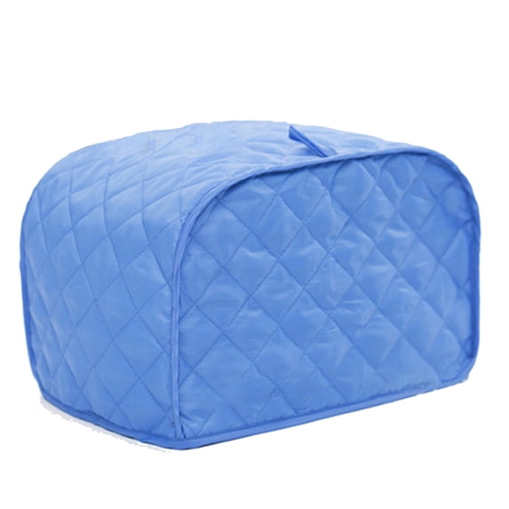 2 Slice Toaster Cover, Polyester Fabric Quilted Two Slice Toaster Appliance Dust-proof Cover For Kitchen Small Appliance Dust Cover and Fingerprint Protection