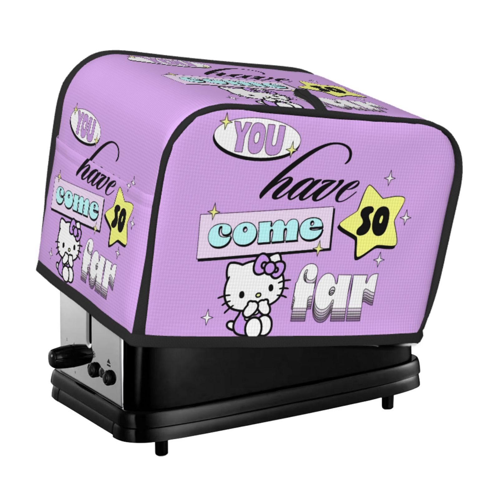 2 Slice Toaster Covers Wide Slot Decorative Reusable Bread Machine