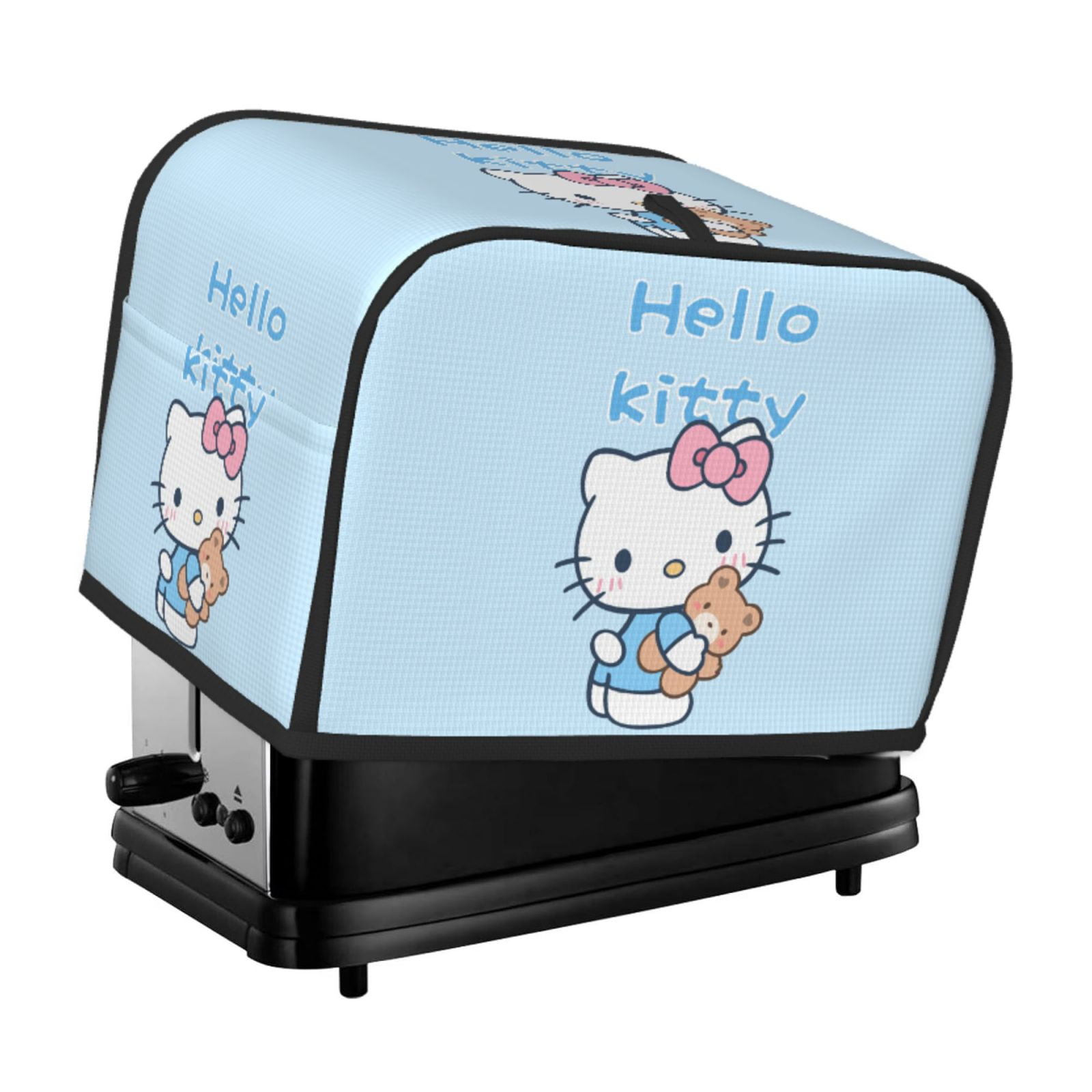 2 Slice Toaster Covers Wide Slot Decorative Reusable Bread Machine Cover Protection Hello Kitty Cartoon Bread Toaster Oven Dustproof Cover Walmart