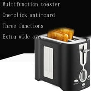 2 Slice Toaster, Quick & Even Results Every Time, Wide Slots Fit Any Size Bread Drop-Down Crumb Tray for Easy Clean Up