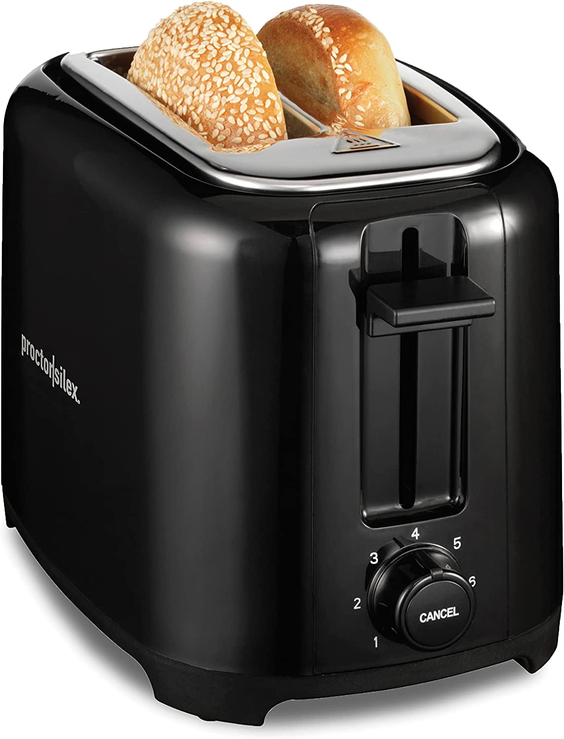 2-Slice Toaster with Extra Wide Slots for Ba ls, Cool-Touch Walls, Shade Selector, Toast Boost, Auto Shut-off and Cancel Button, Black (22305)