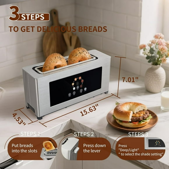 Dash Clear View Toaster