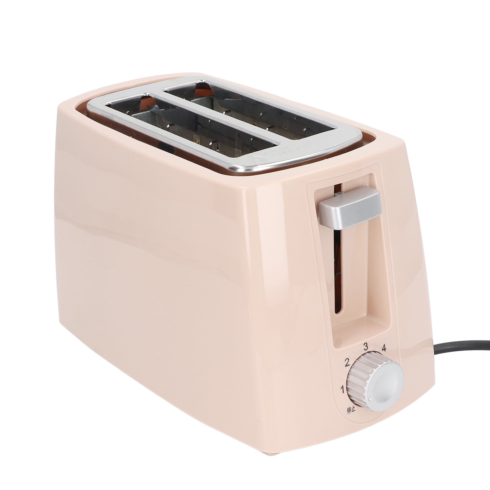 2 Slices Toaster, Removable Tray Automatic Toaster For Cafe