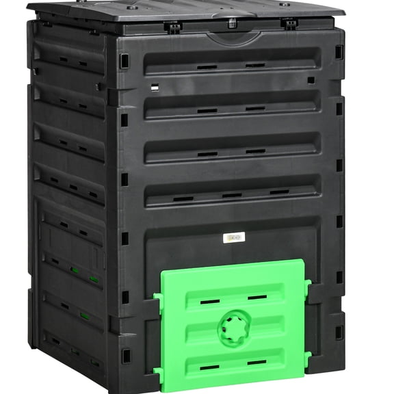 2 Sliding Doors - Simple Loading - Home Garden - Time - Saving Composting