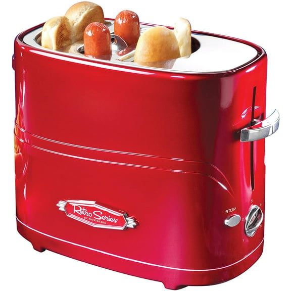 2 Slot Hot Dog Toaster Bundle with Grilled Cheese Toaster