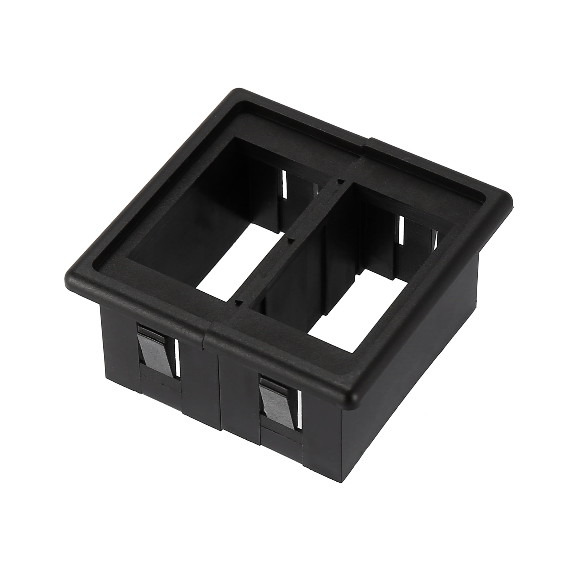 2 Slot Rocker Switch Panel Housing Holder Kit Mounting for Dash Board
