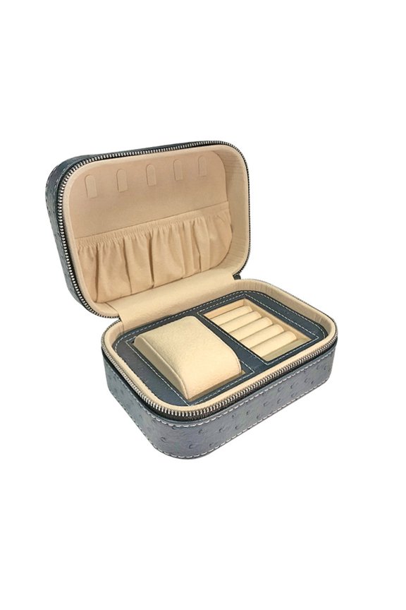 2 Slots Exquisite Watches Storage Box Holder Dustproof Anti-scratch for Personal