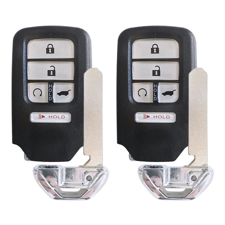 2 Smart Car Key Fob for Honda Pilot CR-V Civic 2016 2017 2018 2019 KR5V2X