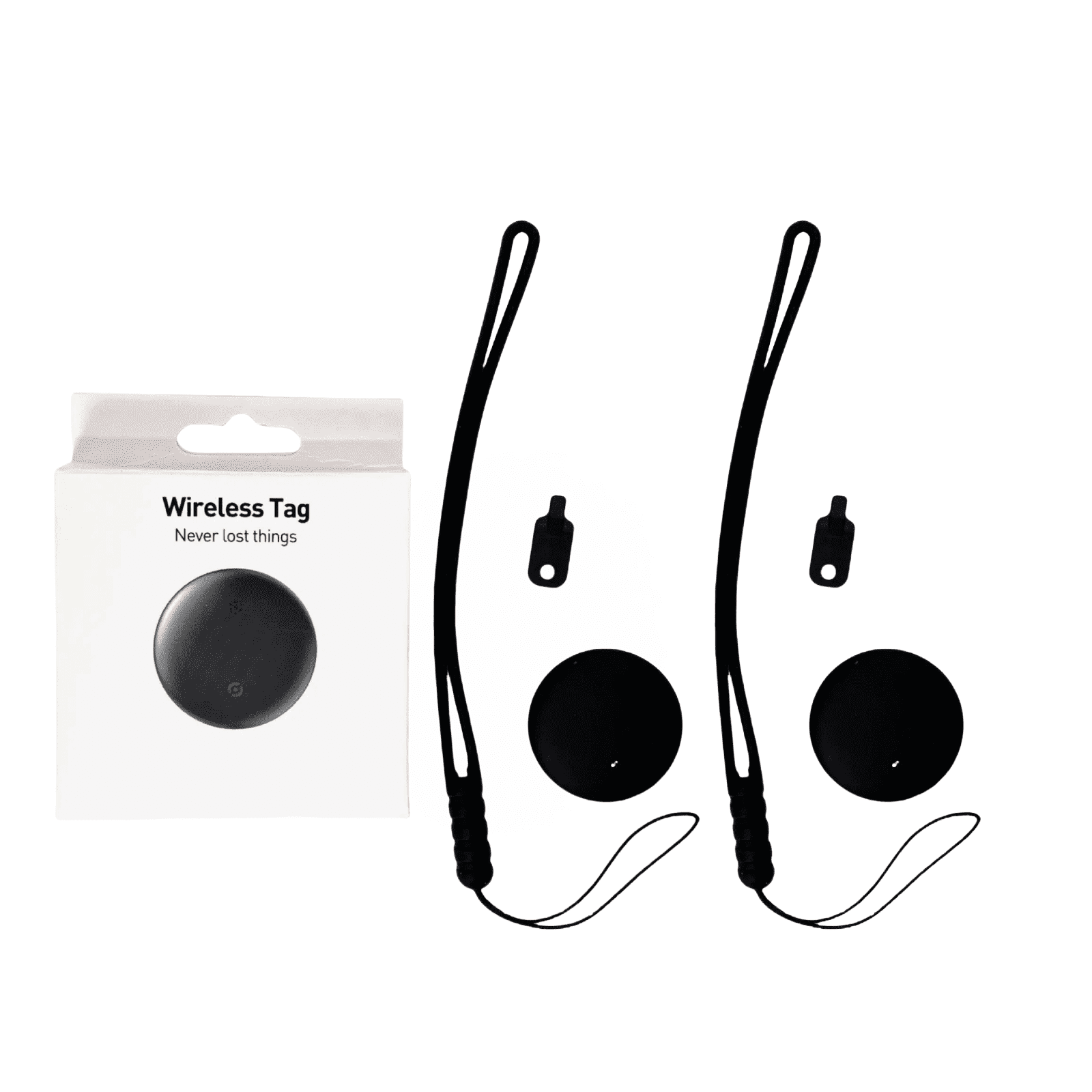 2 Smart GPS locator Tracker, Item Finder Works for Keys, Luggage ...
