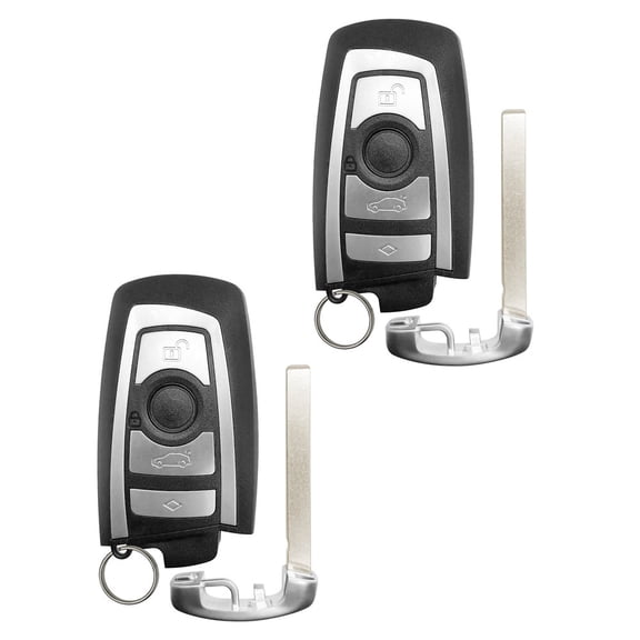 2 Smart Remote Key for BMW 5 7 Series KR55WK49863 CAS4 PCF7953P ID46 CHIP