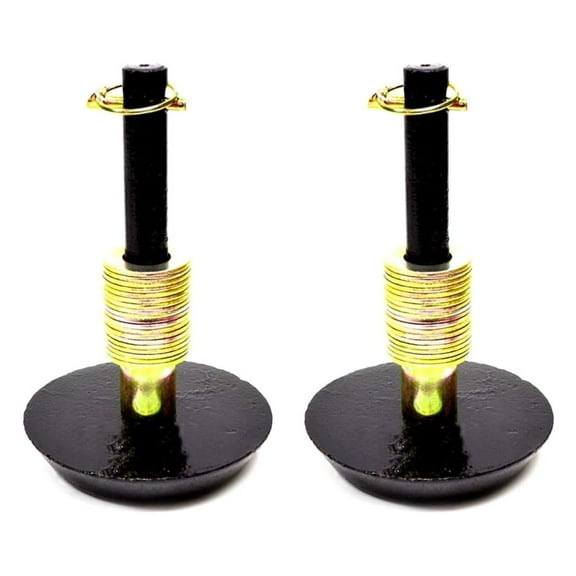 (2 Snow Plow Shoes Skid Foot Assemblies fits Western 49067 49071 Meyer Snow