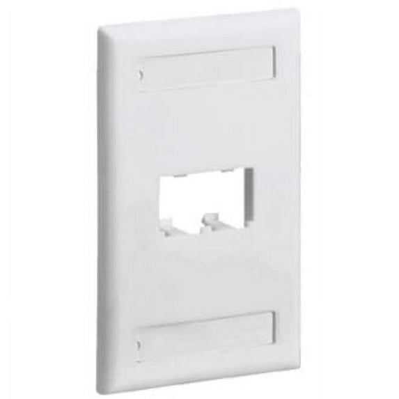 2 Socket Mini-Com Classic Faceplate