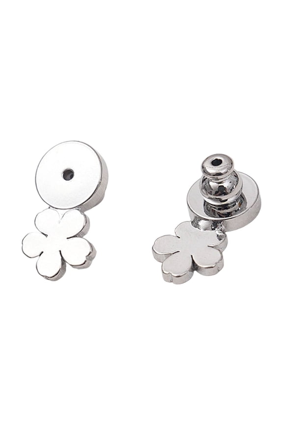 2. Soft Silicone Earring Lift Enhancers For Sagging Ears, Adjustable Backs Secure Heavy Earrings Gold/Silver Options