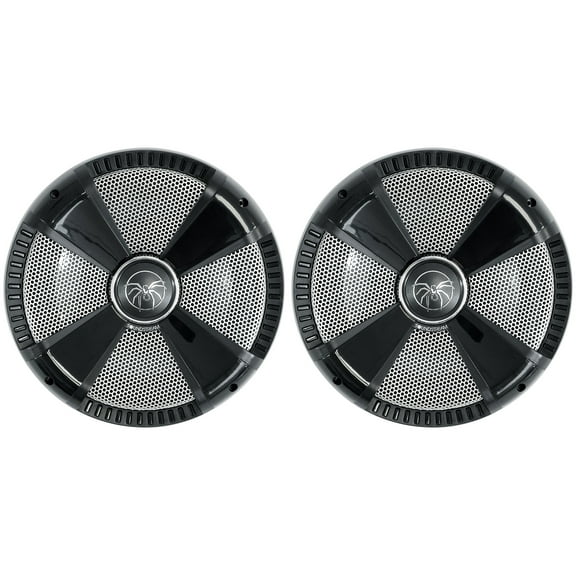 (2) SoundStream MSW.102 10" 600 Watt Marine/Boat/UTV Subwoofers DVC 2-ohm Subs