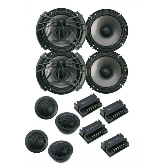 2 Soundstream AC.6 Arachnid Series 6.5" Component Set; 100w, 4-ohm