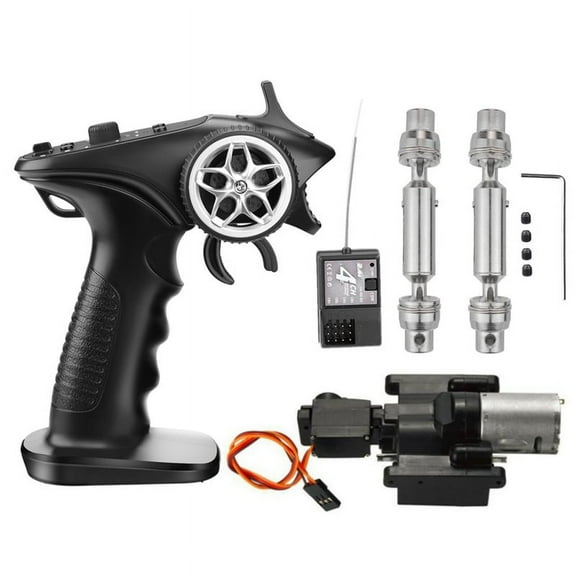 2 Speed Drive Shaft 4 Channel Remote Control Receiver Set for C14 C24 B36 MN D90 MN99S RC Car Upgrade Parts