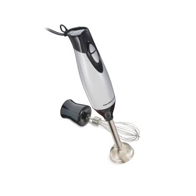 2 Speed Hand Blender : Portable Immersion Blender, Dishwasher-Safe, 225W, Gray