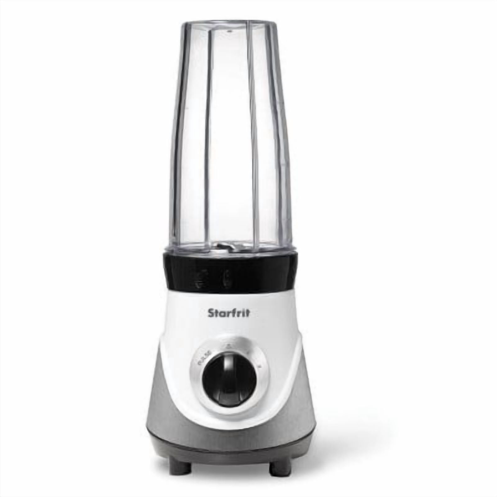 2-Speed Personal Blender - White: Portable Smoothie & Bullet Blender, 300W, 2 Cups, Dishwasher-Safe