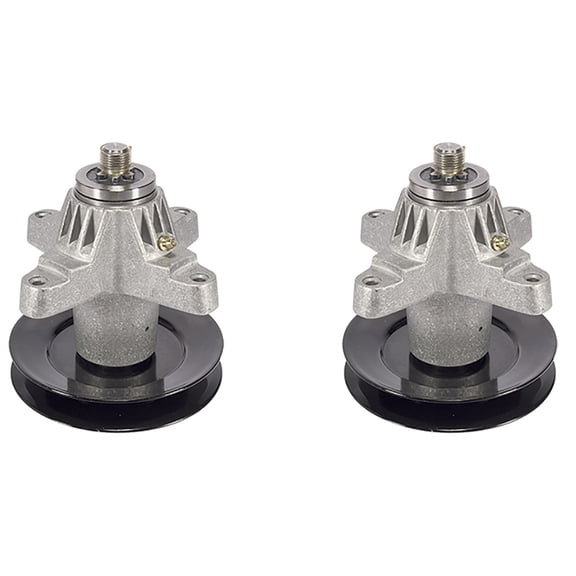 2 Spindle Assembly w/Pulley for Troy Bilt TB2450 Horse Bronco Mustang XP RZT 50