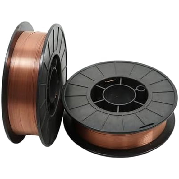 2 Spool 0.023 Inch Solid Mig Welding Wire 10 Pound Spool ER70S-6 Mild Steel Welding Wire (0.6 MM)$$Tools & Hardware Other