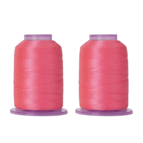 2 Spools Night Glowing Sewing Thread Thermochromic Yarn 550yds Each Spool for Sewing Machines Hand Stitching Embroidery
