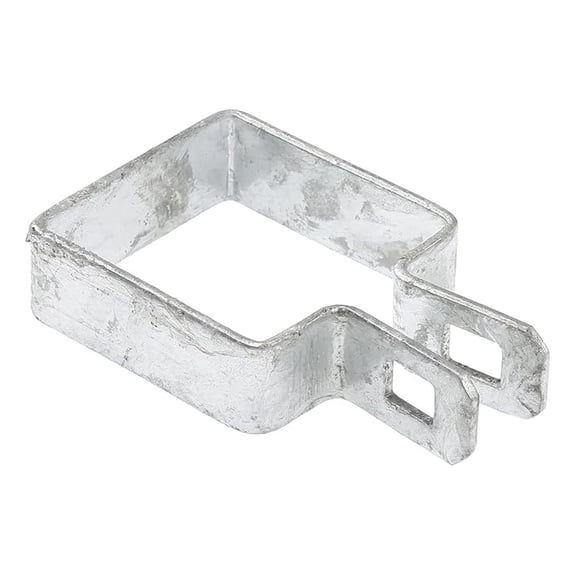 2" Square Brace Bands with Bolts and Nuts for Chain Fence (Pack of 10)