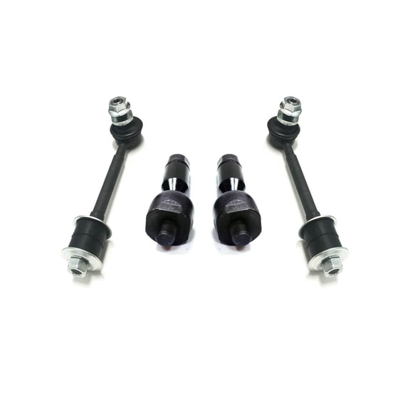 2 Stabilizer Sway Bar Links + 2 Inner Tie Rod Ends Front Suspension Set Fits Passenger & Driver Fits select: 1996-2002 TOYOTA 4RUNNER