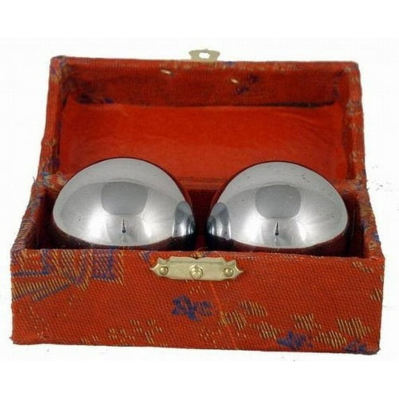 #2 Stainless Steel Chinese Healthy Exercise Massage Metal Balls