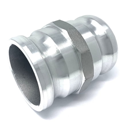2'' Stainless Steel Male Camlock x Male Camlock