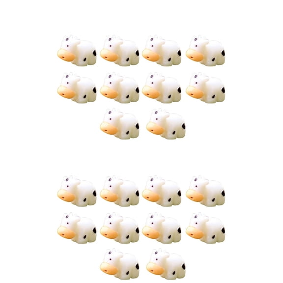 2 Statues Decor Cute Stuff Micro Garden Landscape