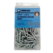 #2 Straight Coil Chain, 10, Peerless Chain Company, #4740435