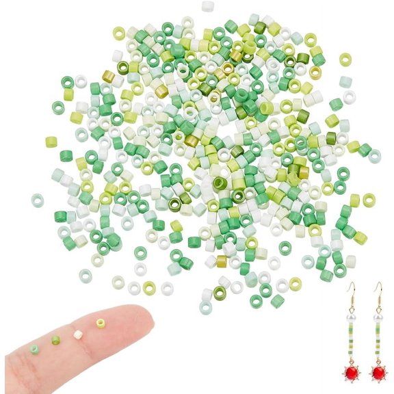 2 Strands Handmade Lampwork Beads Strands Disc Beads Colorful 2.5x2mm Hole: 1mm about 224pcs/strand for DIY