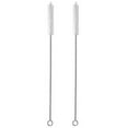 thumbnail image 1 of 2 Straw Cleaning Brush BPA Free Heavy Bristle Cleaner Washing Ss Drink Straws Spout Glass Mini Micro Pipe, 1 of 3