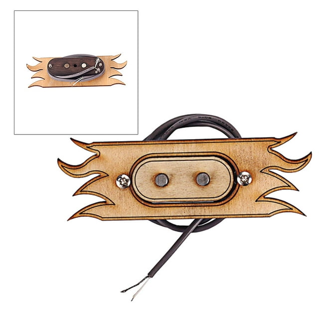 2 String Electric Guitar Pickups Noiseless Pickups Acoustic Guitar