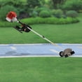 2 Stroke 43cc Gasoline Weed Trimmer Brush Cutter Lawn Edger Grass Weed Eater, Gas Weed Trimmer