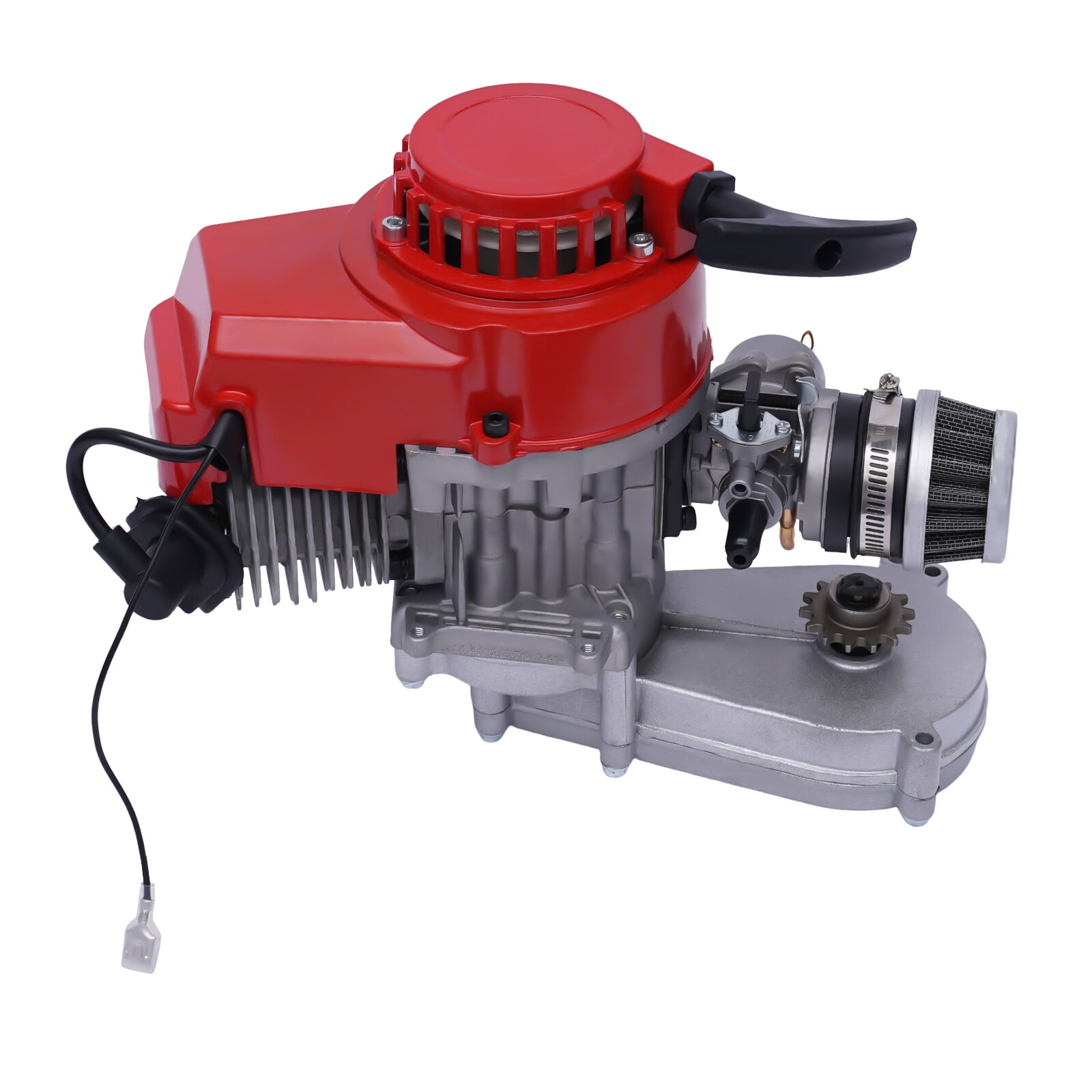 2 Stroke 49cc Racing Engine Motor 12500r/min 10.24*8.58*5.71in for Mini ...