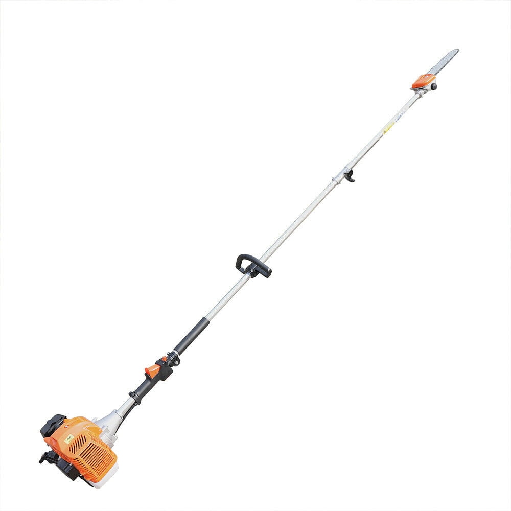 2Stroke 52CC Gas Powered Straight Shaft Brush Cutter Pole Saw Hedge